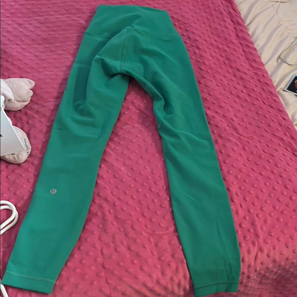 Lululemon Athletica Green Leggings for Bold Style
